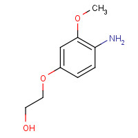 1258492-36-2 2-(4-amino-3-methoxyphenoxy)ethanol chemical structure