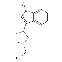 804445-19-0 3-(1-ethylpyrrolidin-3-yl)-1-methylindole chemical structure