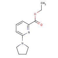 1166756-92-8 ethyl 6-pyrrolidin-1-ylpyridine-2-carboxylate chemical structure
