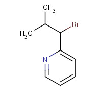 1352076-90-4 2-(1-bromo-2-methylpropyl)pyridine chemical structure