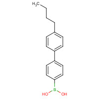 145413-17-8 [4-(4-butylphenyl)phenyl]boronic acid chemical structure