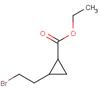 165803-99-6 ethyl 2-(2-bromoethyl)cyclopropane-1-carboxylate chemical structure