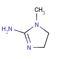 45435-70-9 1-methyl-4,5-dihydroimidazol-2-amine chemical structure