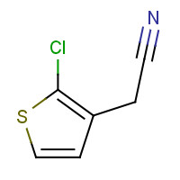 893442-11-0 2-(2-chlorothiophen-3-yl)acetonitrile chemical structure