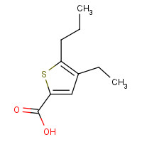 750598-98-2 4-ethyl-5-propylthiophene-2-carboxylic acid chemical structure