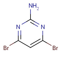 856973-26-7 4,6-dibromopyrimidin-2-amine chemical structure