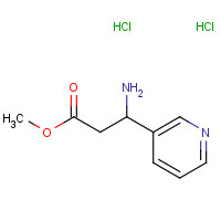 298214-98-9 methyl 3-amino-3-pyridin-3-ylpropanoate;dihydrochloride chemical structure