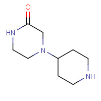 1143623-19-1 4-piperidin-4-ylpiperazin-2-one chemical structure