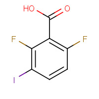 229178-74-9 2,6-difluoro-3-iodobenzoic acid chemical structure