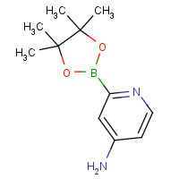 1061750-57-9 2-(4,4,5,5-tetramethyl-1,3,2-dioxaborolan-2-yl)pyridin-4-amine chemical structure