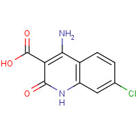 150584-63-7 4-amino-7-chloro-2-oxo-1H-quinoline-3-carboxylic acid chemical structure