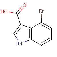 110811-31-9 4-bromo-1H-indole-3-carboxylic acid chemical structure