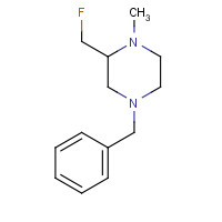 141108-77-2 4-benzyl-2-(fluoromethyl)-1-methylpiperazine chemical structure