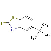 54237-37-5 5-tert-butyl-3H-1,3-benzothiazole-2-thione chemical structure
