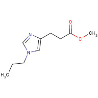 1427320-58-8 methyl 3-(1-propylimidazol-4-yl)propanoate chemical structure