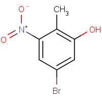 864550-41-4 5-bromo-2-methyl-3-nitrophenol chemical structure