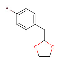 4410-16-6 2-[(4-bromophenyl)methyl]-1,3-dioxolane chemical structure