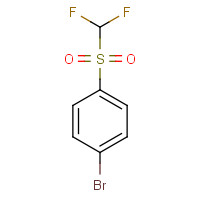51679-57-3 1-bromo-4-(difluoromethylsulfonyl)benzene chemical structure