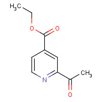 25028-32-4 ethyl 2-acetylpyridine-4-carboxylate chemical structure