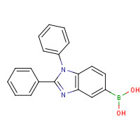 867044-32-4 (1,2-diphenylbenzimidazol-5-yl)boronic acid chemical structure