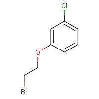 6487-84-9 1-(2-bromoethoxy)-3-chlorobenzene chemical structure