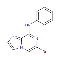 445263-82-1 6-bromo-N-phenylimidazo[1,2-a]pyrazin-8-amine chemical structure