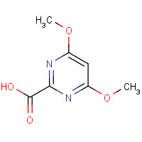 128276-50-6 4,6-dimethoxypyrimidine-2-carboxylic acid chemical structure