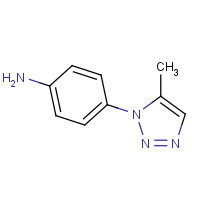 84292-45-5 4-(5-methyltriazol-1-yl)aniline chemical structure