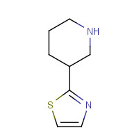 630121-84-5 2-piperidin-3-yl-1,3-thiazole chemical structure