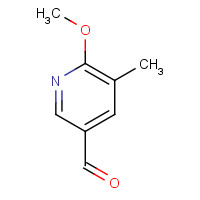 123506-67-2 6-methoxy-5-methylpyridine-3-carbaldehyde chemical structure