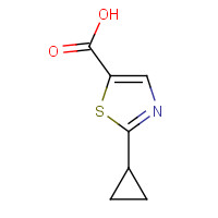 1094230-05-3 2-cyclopropyl-1,3-thiazole-5-carboxylic acid chemical structure
