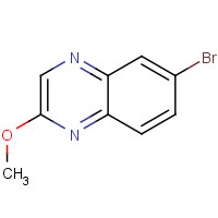 1240621-89-9 6-bromo-2-methoxyquinoxaline chemical structure