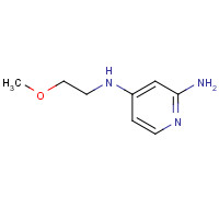 1313726-74-7 4-N-(2-methoxyethyl)pyridine-2,4-diamine chemical structure