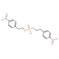 85363-77-5 1-[2-[chloro-[2-(4-nitrophenyl)ethoxy]phosphoryl]oxyethyl]-4-nitrobenzene chemical structure