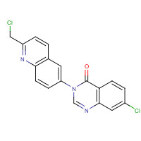 832102-32-6 7-chloro-3-[2-(chloromethyl)quinolin-6-yl]quinazolin-4-one chemical structure