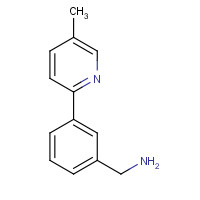 1208339-06-3 [3-(5-methylpyridin-2-yl)phenyl]methanamine chemical structure