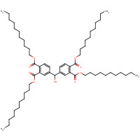 106327-92-8 diundecyl 4-[[3,4-bis(undecoxycarbonyl)phenyl]-hydroxymethyl]benzene-1,2-dicarboxylate chemical structure