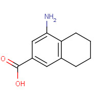 62854-53-9 4-amino-5,6,7,8-tetrahydronaphthalene-2-carboxylic acid chemical structure