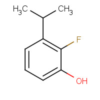 1243280-44-5 2-fluoro-3-propan-2-ylphenol chemical structure