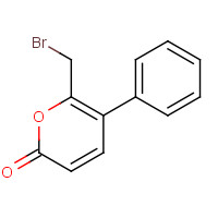 4209-54-5 6-(bromomethyl)-5-phenylpyran-2-one chemical structure