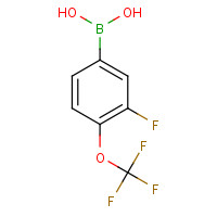 187804-79-1 [3-fluoro-4-(trifluoromethoxy)phenyl]boronic acid chemical structure