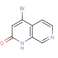 67967-12-8 4-bromo-1H-1,7-naphthyridin-2-one chemical structure