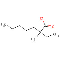 31080-38-3 2-ethyl-2-methylheptanoic acid chemical structure