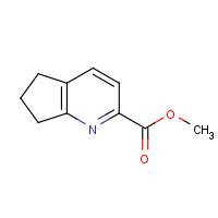 221137-08-2 methyl 6,7-dihydro-5H-cyclopenta[b]pyridine-2-carboxylate chemical structure