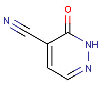 64882-65-1 6-oxo-1H-pyridazine-5-carbonitrile chemical structure