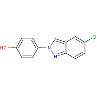 1393125-97-7 4-(5-chloroindazol-2-yl)phenol chemical structure