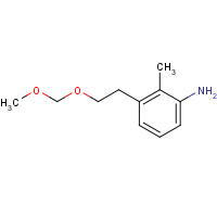 1334434-44-4 3-[2-(methoxymethoxy)ethyl]-2-methylaniline chemical structure