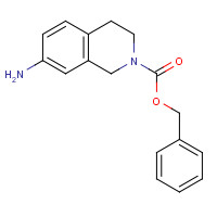 787640-41-9 benzyl 7-amino-3,4-dihydro-1H-isoquinoline-2-carboxylate chemical structure
