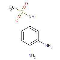 76345-48-7 N-(3,4-diaminophenyl)methanesulfonamide chemical structure
