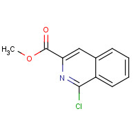 349552-70-1 methyl 1-chloroisoquinoline-3-carboxylate chemical structure